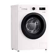 LG New 7kg Front Load Washing Machine with Direct Drive Motor, 6 Motion Power Wash, Tub Clean, and Smart Diagnosis, 2025, perspective view, F2Y1HYP65P, thumbnail 9