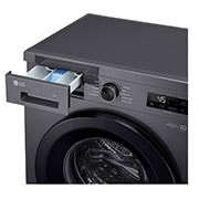 LG New 7kg Front Load Washing Machine with Direct Drive Motor, 6 Motion Power Wash, Tub Clean, and Smart Diagnosis, 2025, F2Y1HYP6J, thumbnail 6