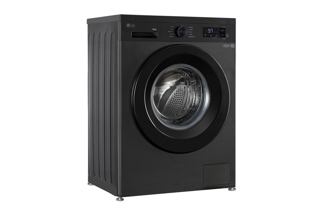 LG 8kg Front Load Washing Machine, 6 Motion Direct Drive, Smart Diagnosis, LVF0800PBPC, thumbnail 3