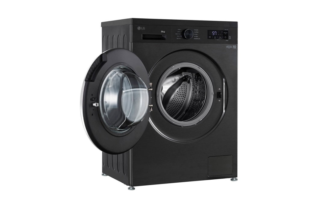 LG 8kg Front Load Washing Machine, 6 Motion Direct Drive, Smart Diagnosis, LVF0800PBPC, thumbnail 4