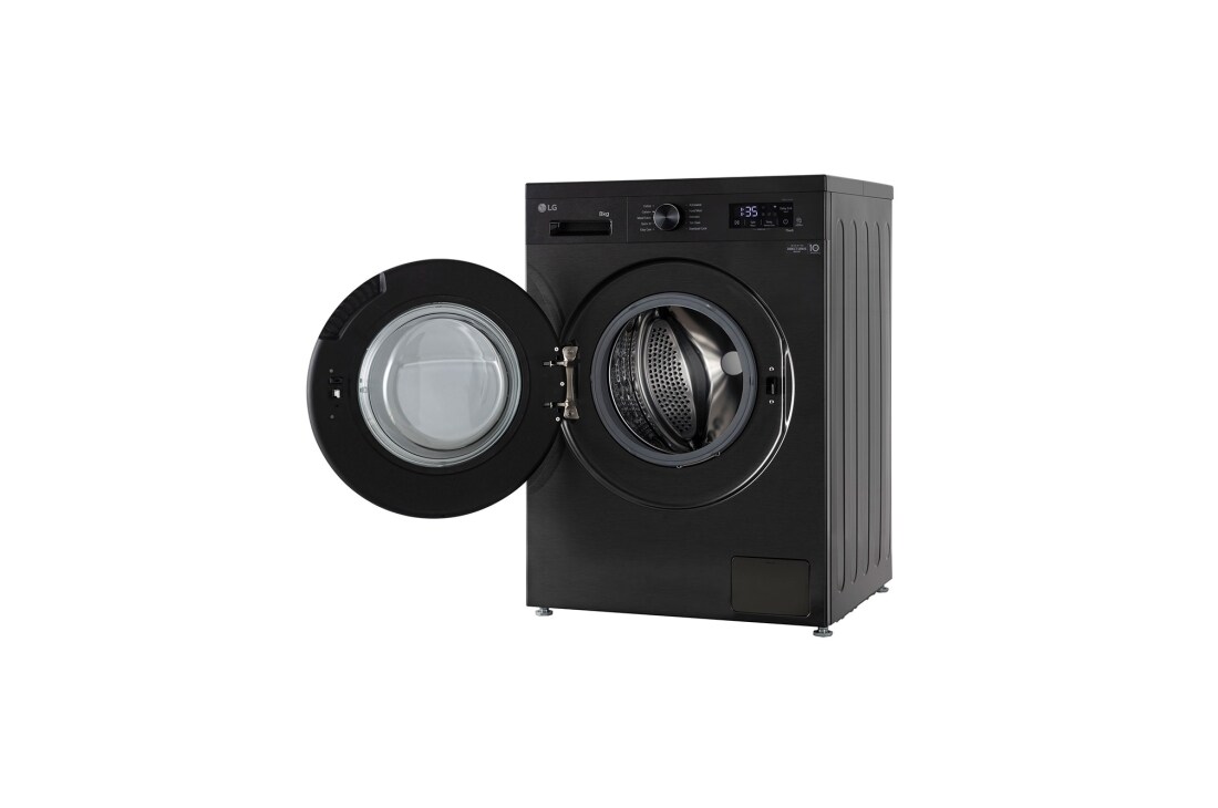 LG 8kg Front Load Washing Machine, 6 Motion Direct Drive, Smart Diagnosis, LVF0800PBPC, thumbnail 6