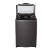LG 18kg Top Load Washing Machine with Smart Inverter and Turbo Drum Tub, Middle Black, Right side view, T18V1NDHT2, thumbnail 3