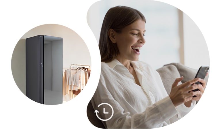 LG Styler provides reduced cycle time 