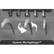 LG 5 Garment Styler DUAL TrueSteam™ - Built-in HandySteamer™, Dynamic MovingHanger™, Deatail view, LSC5GMR80H, thumbnail 4