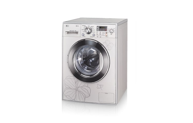 LG 8Kg Steam Direct DriveTM Washing Machine, WD-1457ARD, thumbnail 1