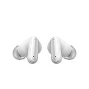 LG TONE Free FP8W - Enhanced Active Noise Cancelling True Wireless Bluetooth UVnano Earbuds, A backside 45 defrees low angle of two earbuds., TONE-FP8W, thumbnail 8