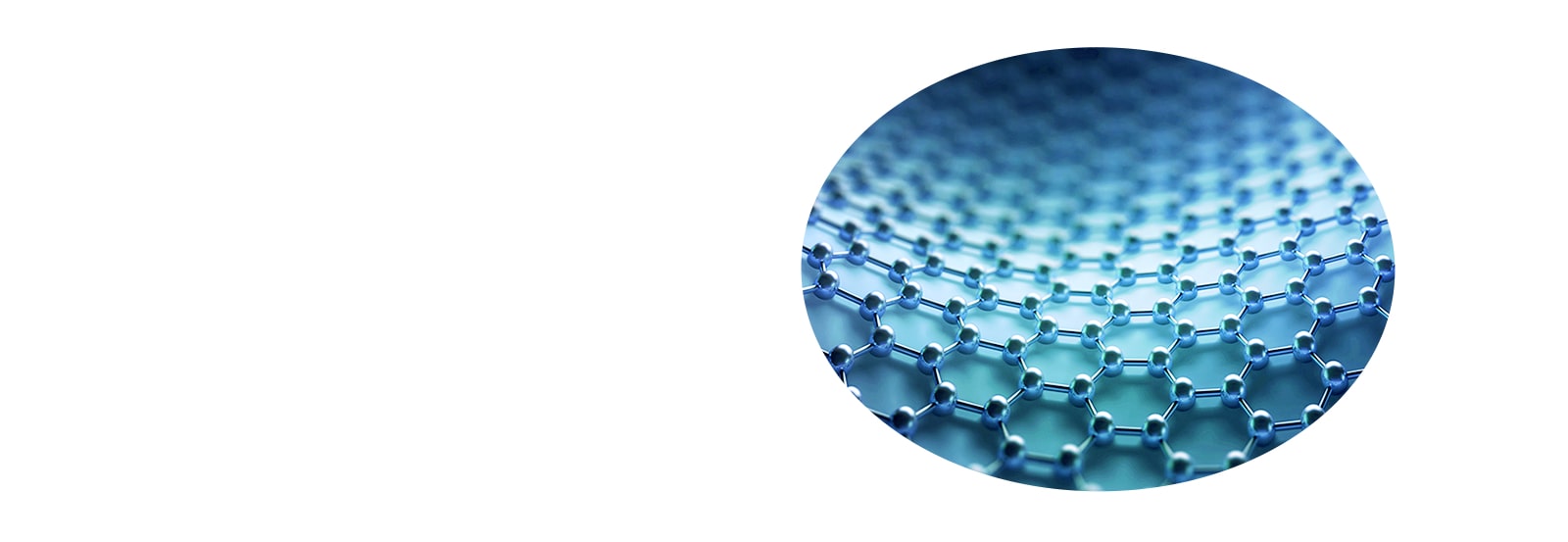 A close-up of the Graphene material.