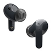 LG TONE Free T90 Dolby Atmos Earbuds - Black, The left earbud is seen from the rear and the right earbud is seen from the front., TONE-T90Q, thumbnail 8