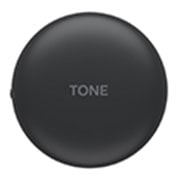 LG TONE Free T90 Dolby Atmos Earbuds - Black, The top side of the closed cradle is seen from above., TONE-T90Q, thumbnail 15