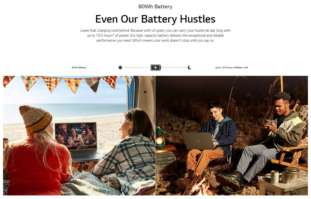 LG Laptop Long Battery Life