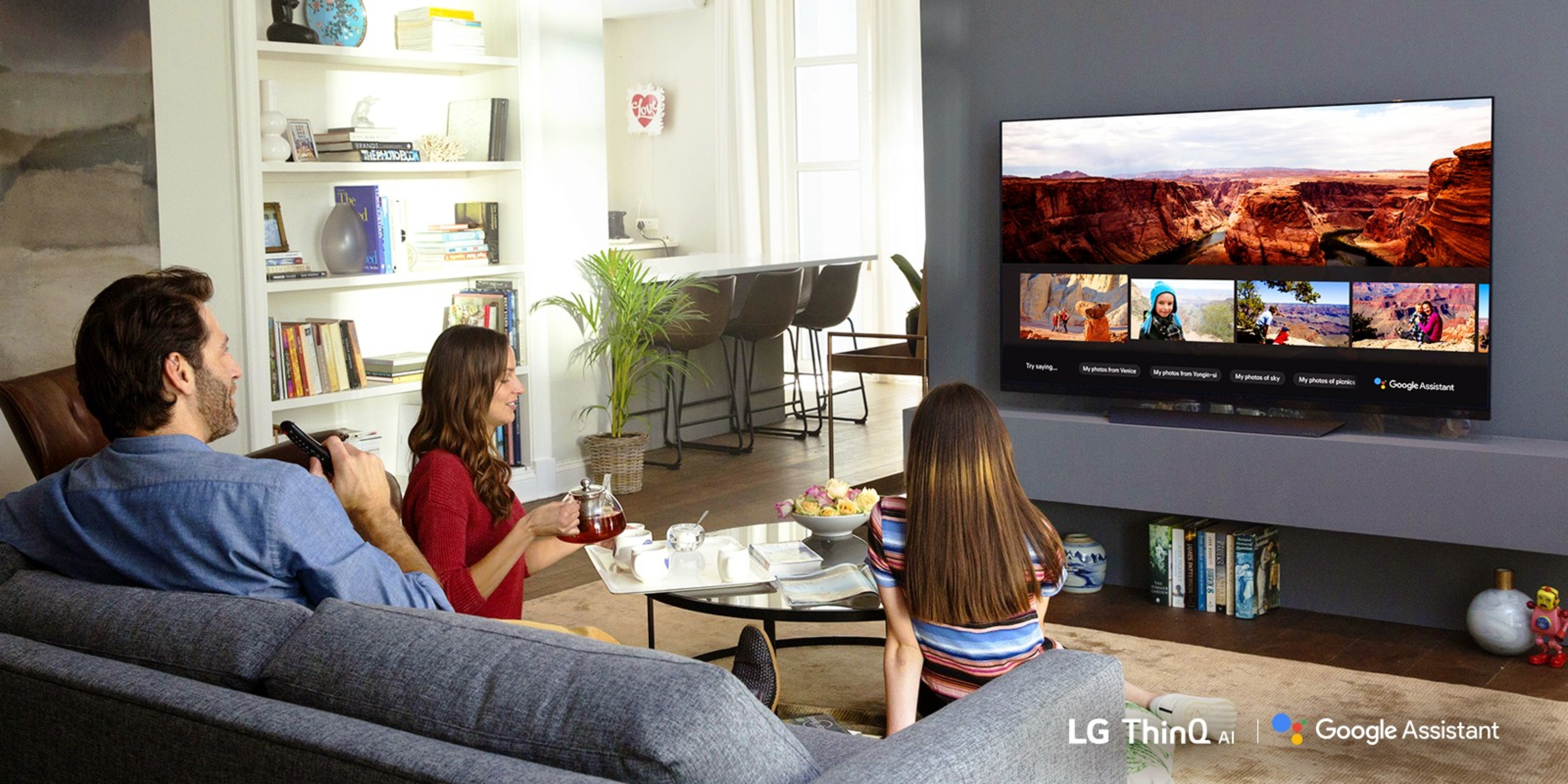 Connecting lg smart tv to best sale google home