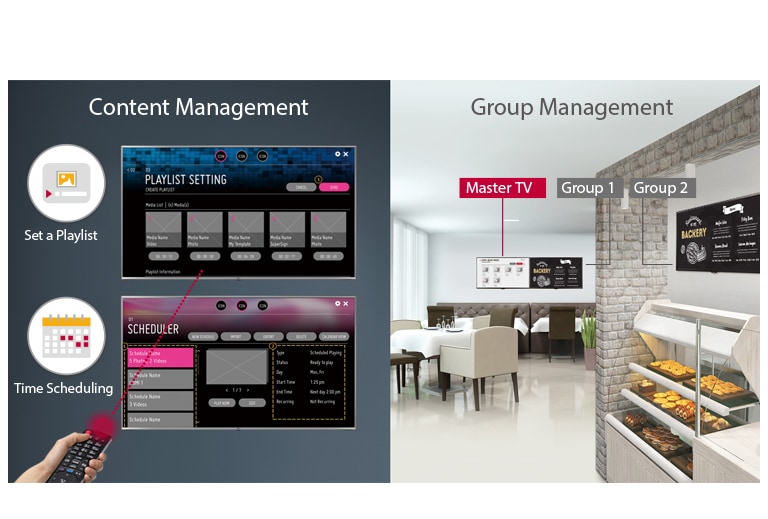 إدارة مُضمَّنة للمحتوى والمجموعة2