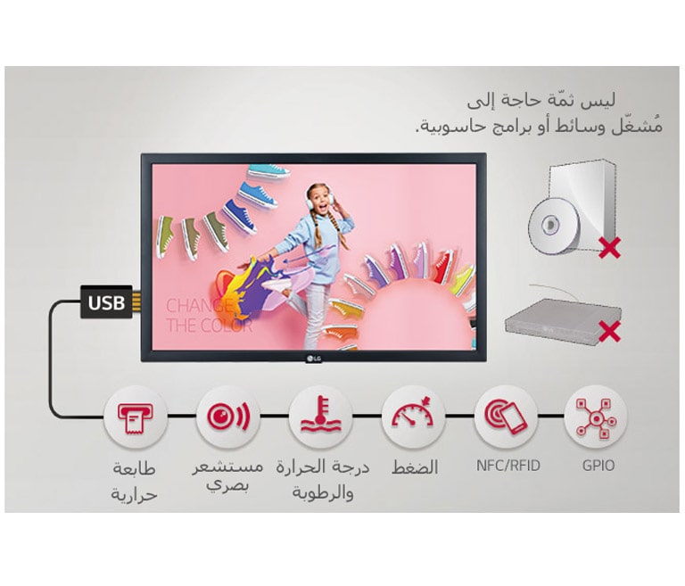 تطبيقات مستشعرات مختلفة