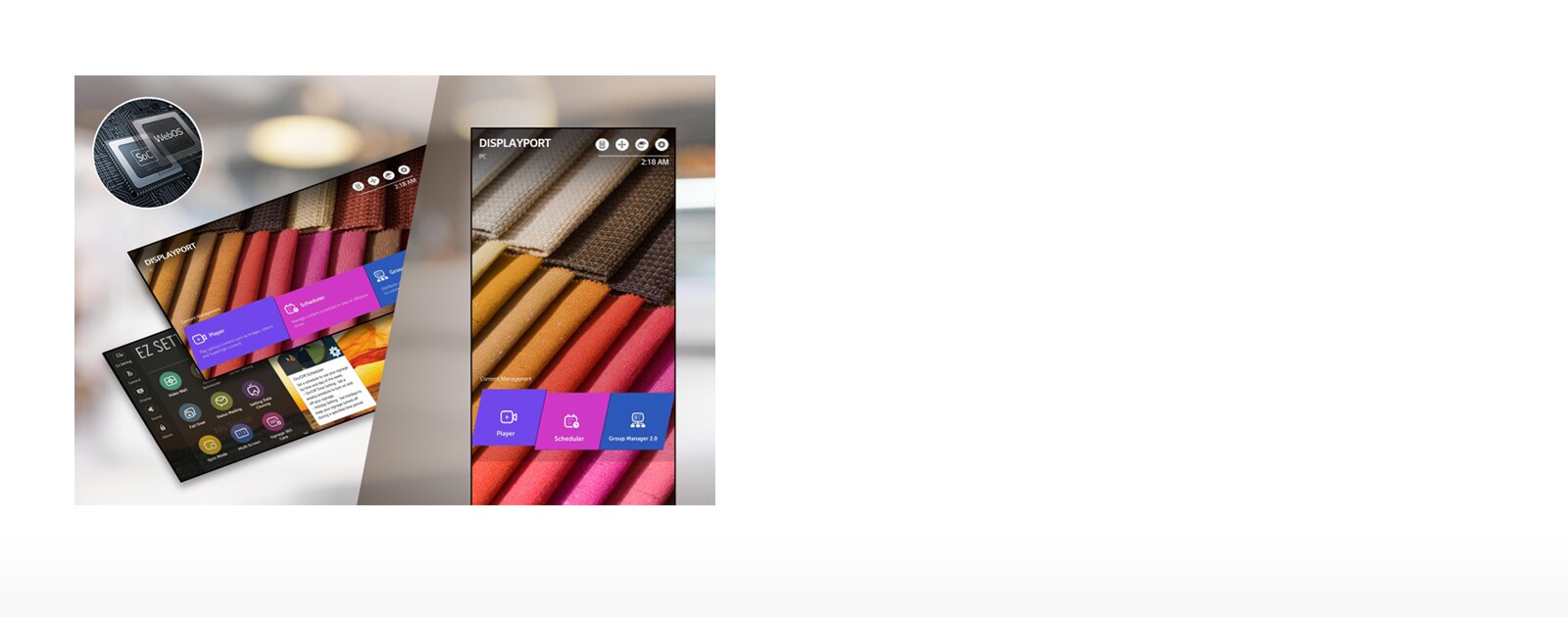 الأداء العالي لـ SoC مع webOS1