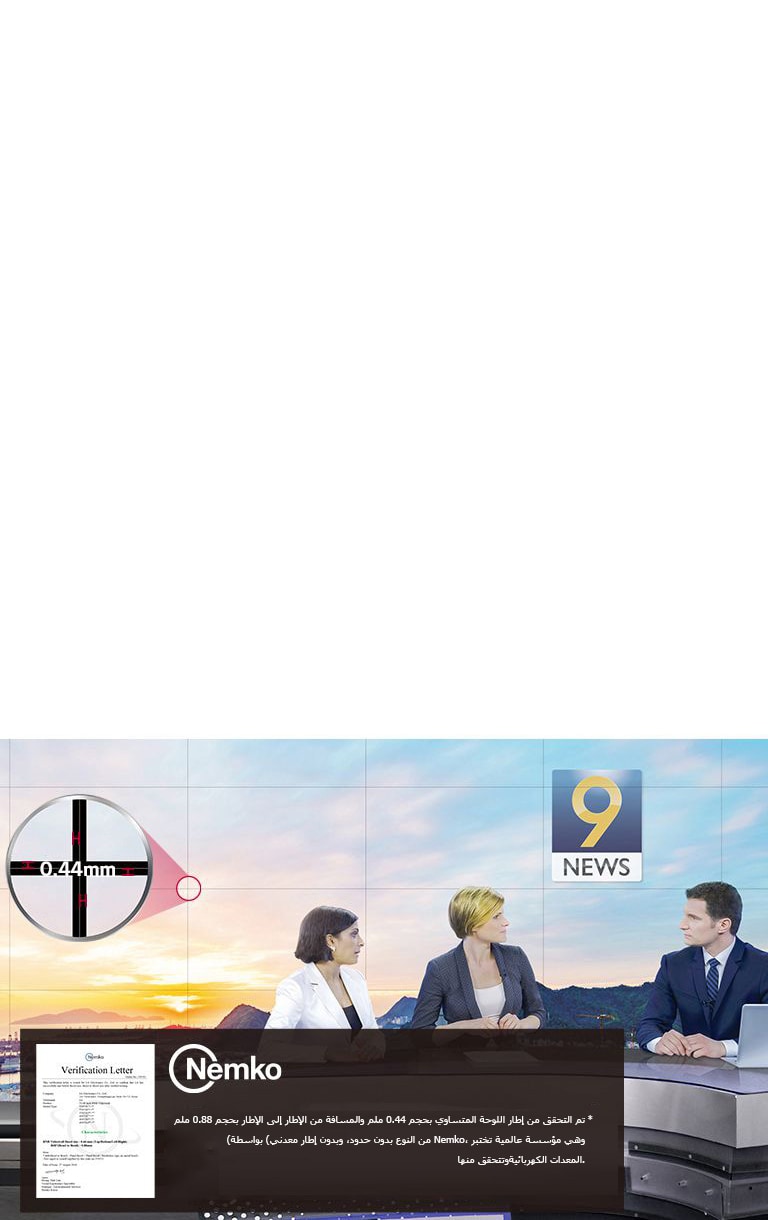 إطار مبتكر متساوٍ بحجم 0.44 ملم2