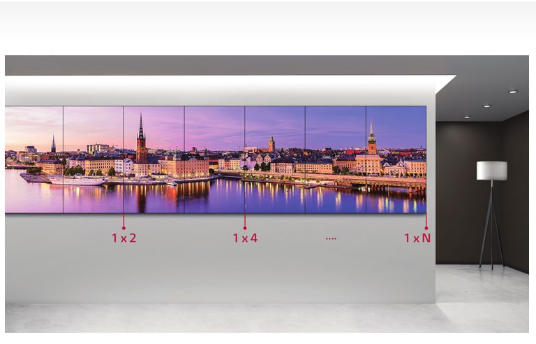 1 × ن توسيع حجم الشاشة2