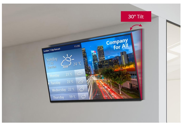 إمالة تثبيت 30°2