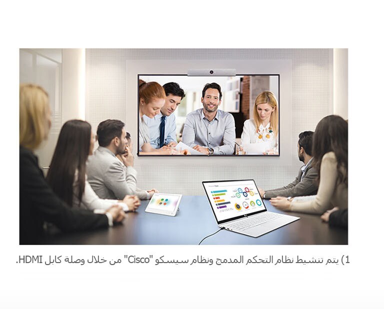 توافق مع نظام مؤتمرات الفيديو2