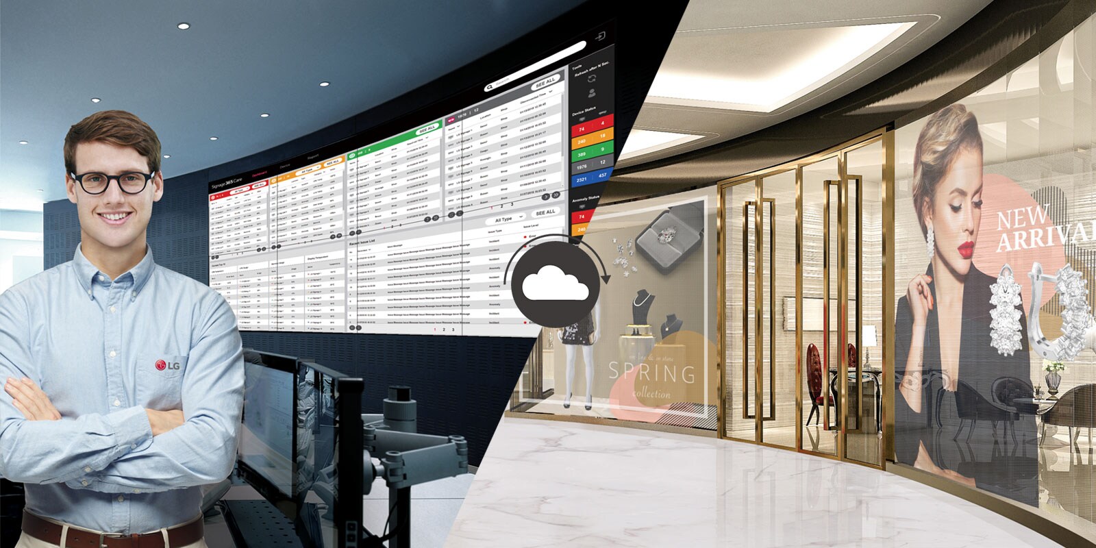 خدمة ConnectedCare في الوقت الحقيقي