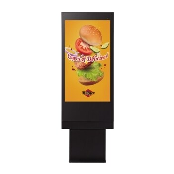 شاشة FHD خارجية 49 بوصة مع تصنيف IP1