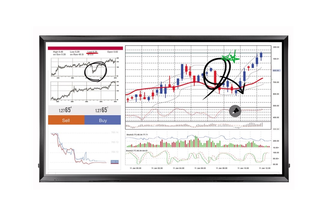 LG لوحة رقمية تفاعلية, 86TR3E-B