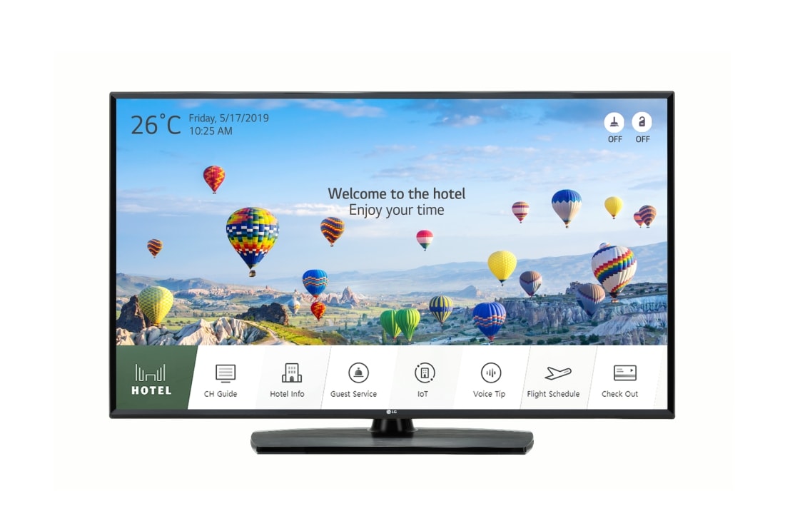 LG تلفزيون برو: سنتريك UHD للفنادق 49 بوصة, 49UT661H0GA