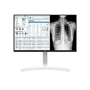 LG شاشة فحص، شاشة عرض IPS، شاشة عرض للصور الطبية والفحص السريري، 27 بوصة UHD، دقة 8 ميغابكسل, 27HJ712C-W, thumbnail 3