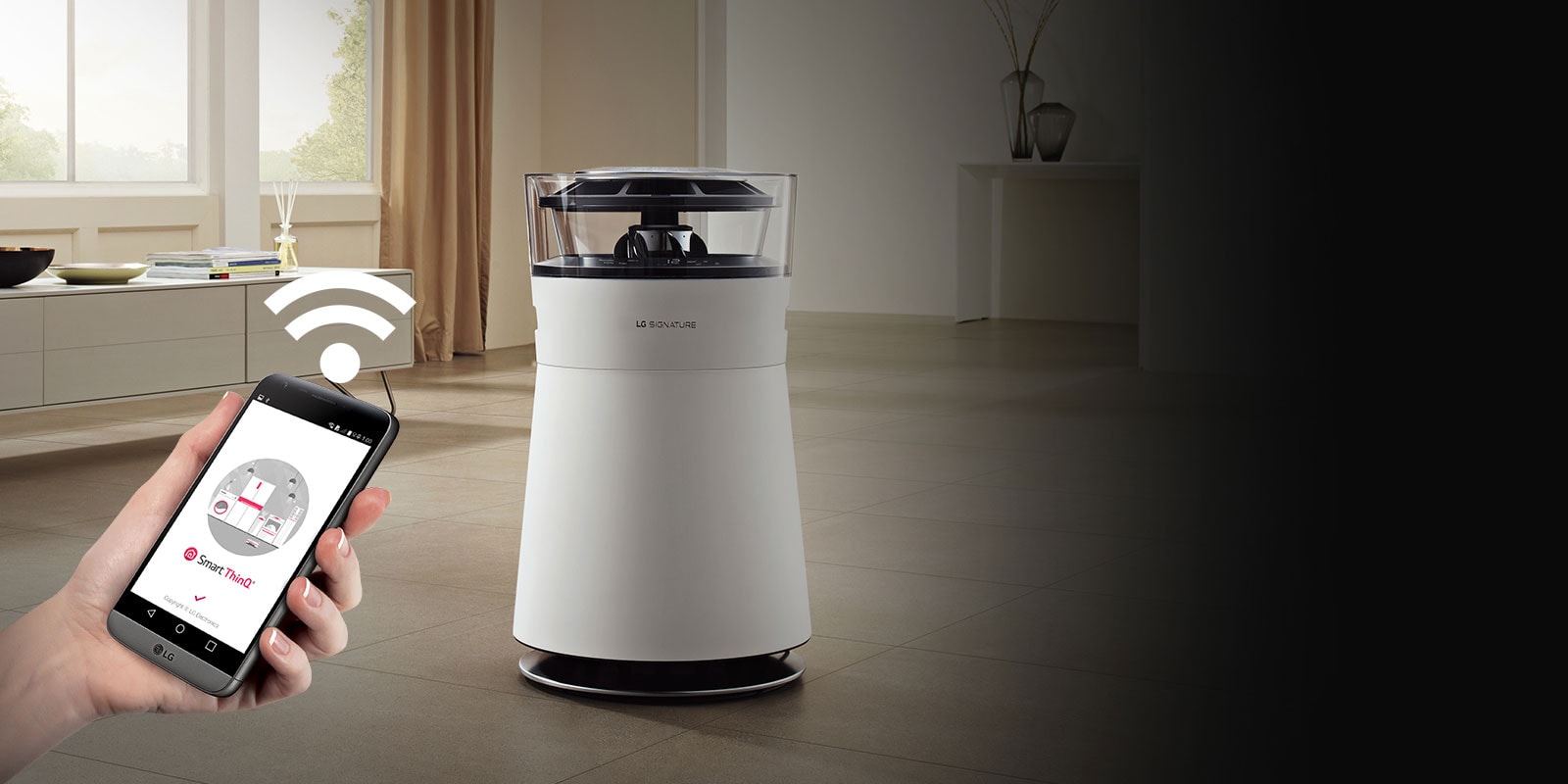 Smart ThinQ والتحكم عن بعد<br>1