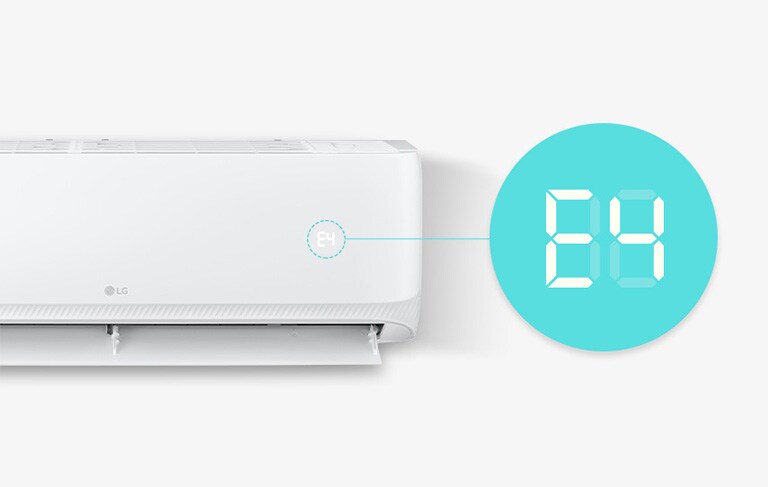 يظهر على شاشة عرض Smart LED رمز الخطأ 