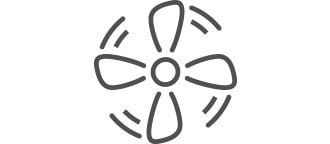 أيقونة وضع المروحة