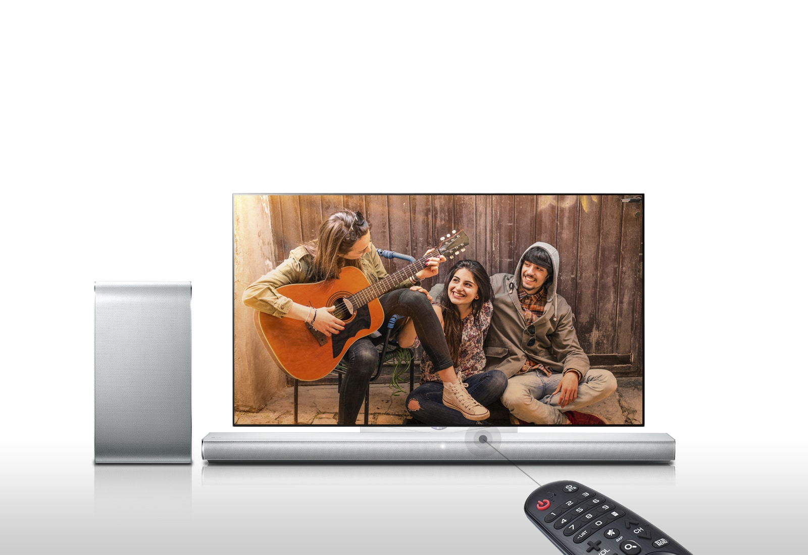 التحكم عبر جهاز التحكم عن بعد الخاص بالتلفاز1