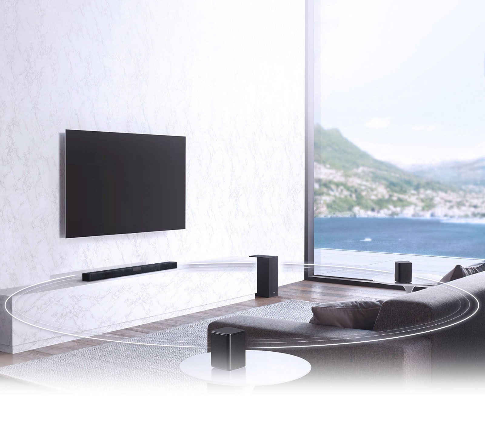 قم بالتوصيل والترقية للحصول على صوت مجسم1