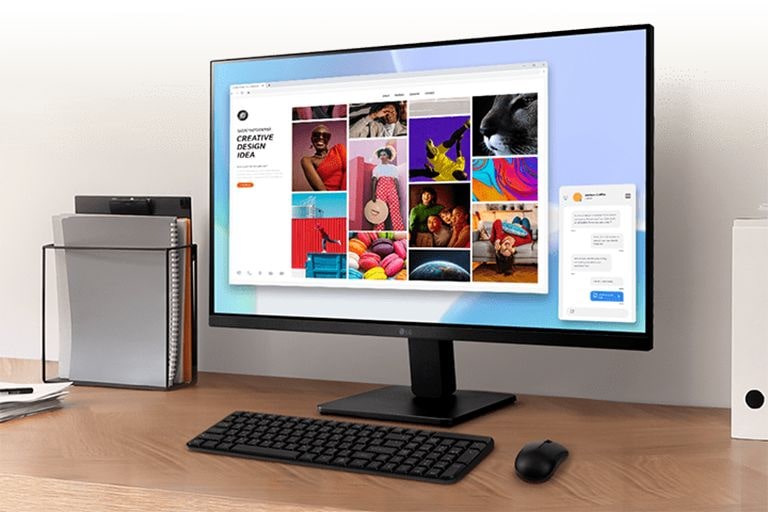 شاشة Full HD بتقنية IPS ومقاس 27 بوصة	