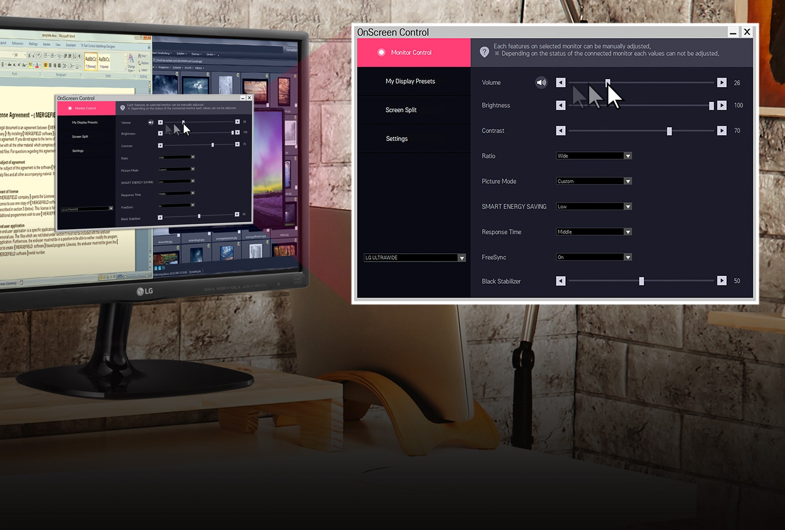 خيارات مخصصة سابقة الإعداد بنقرة واحدة فقط1