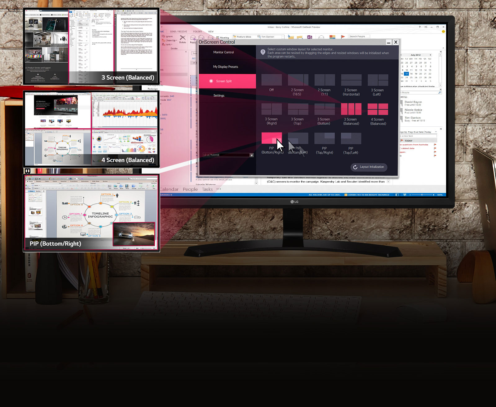 تخصيص مساحة العمل للمهام المتعددة1