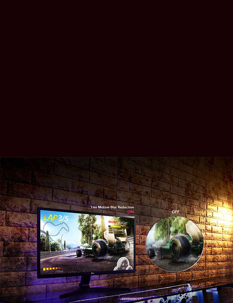 شاشة ألعاب IPS لتقليل تشويش الحركة 1 ملي ثانية2