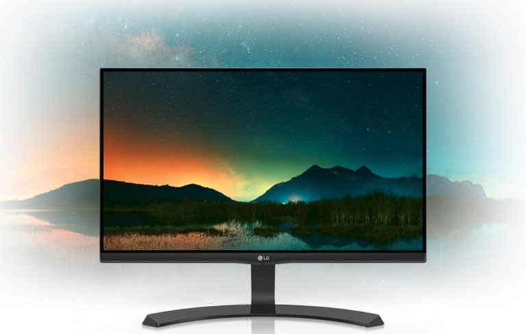 EnjoyThe LG IPS monitor provides an accurate color