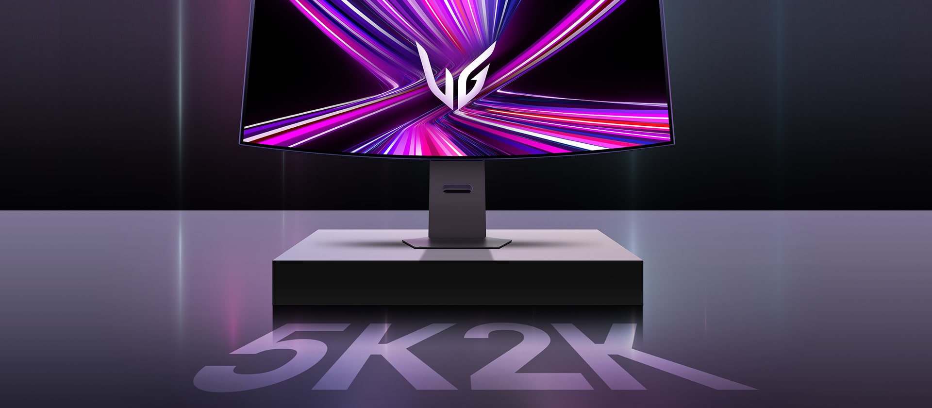 صورة أمامية لشاشة الألعاب UltraGear™ OLED 45GX950A.
