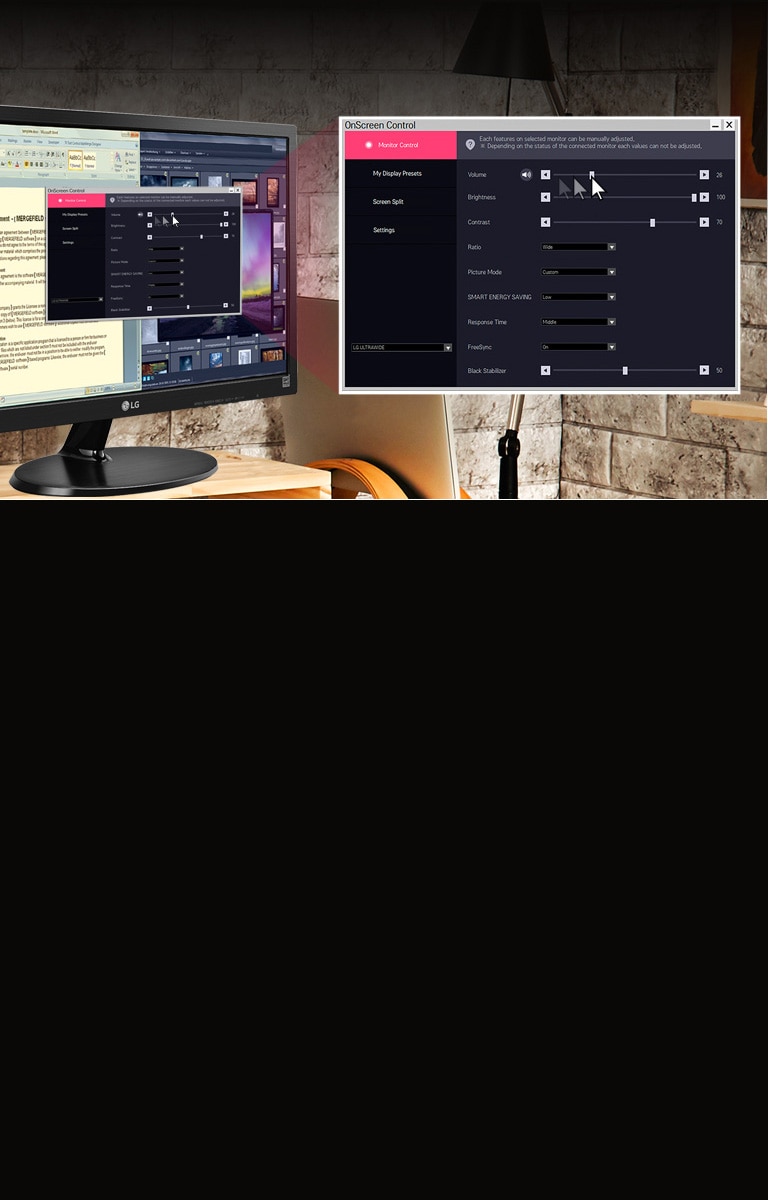 Preset Customized Options with just a Click
