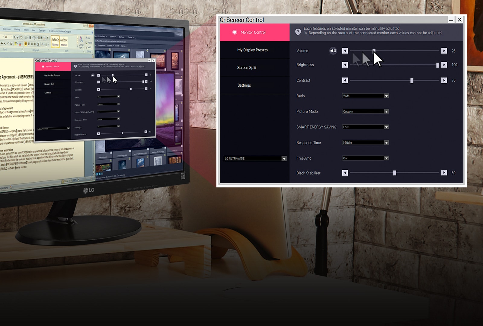 Preset Customized Options with just a Click