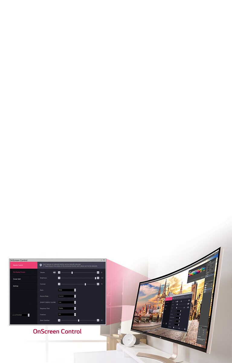 واجهة مستخدم تتميز بالسهولة مع تحكم عبر الشاشة2