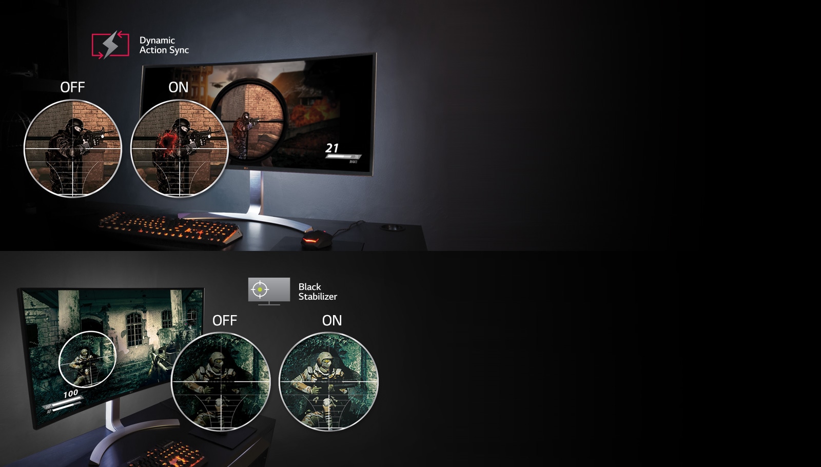 مزامنة العمل الدينامي ومثبت اللون الأسود1