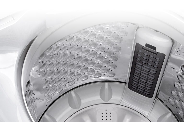 يُظهر الحوض طريقة عمل الغسالة