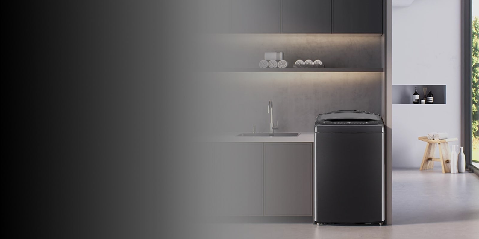 يُظهر الحوض طريقة عمل الغسالة