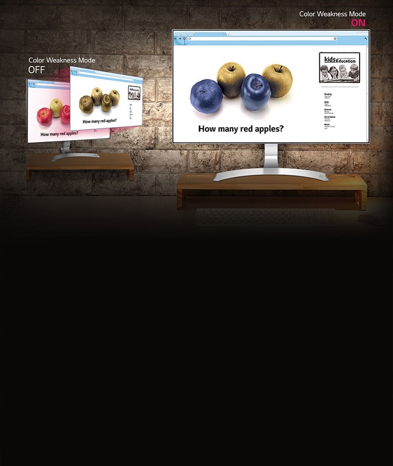 يوفر رؤية ألوان معززة لإضعاف اللون2