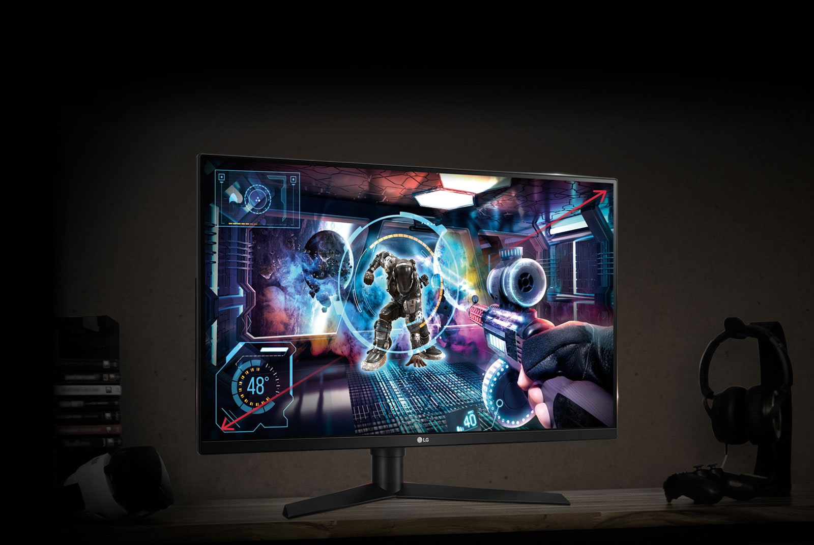 مشاهدة غامرة لفئة QHD 31.5 بوصة<br>1