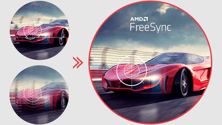 تقدم AMD FreeSync حركة سلسة وسريعة.