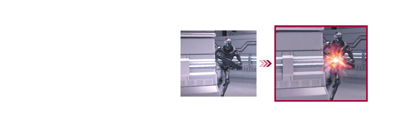 مزامنة (Dynamic Action Sync® for Gaming) للألعاب فور حدوثها1