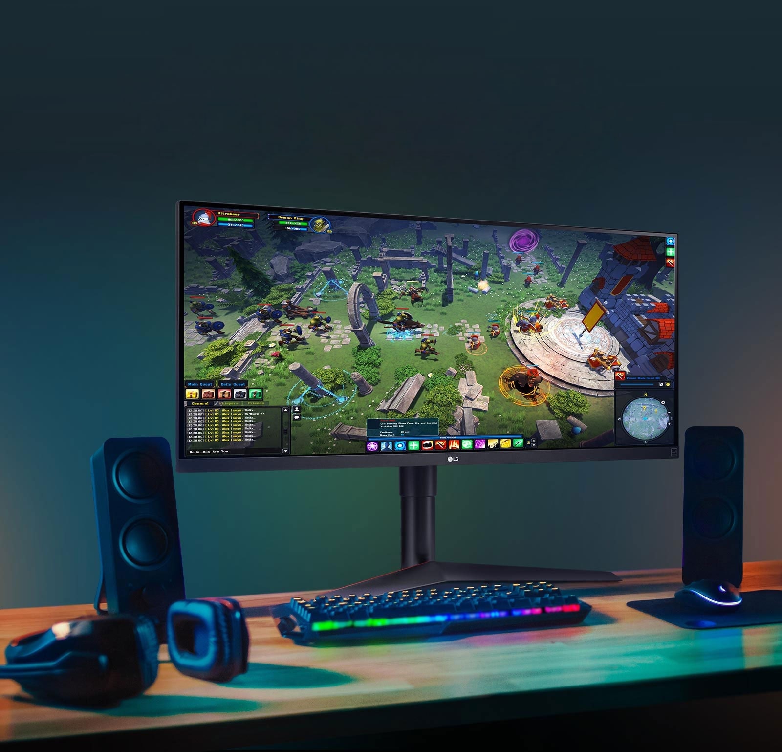 شاشة UltraWide™ من LG