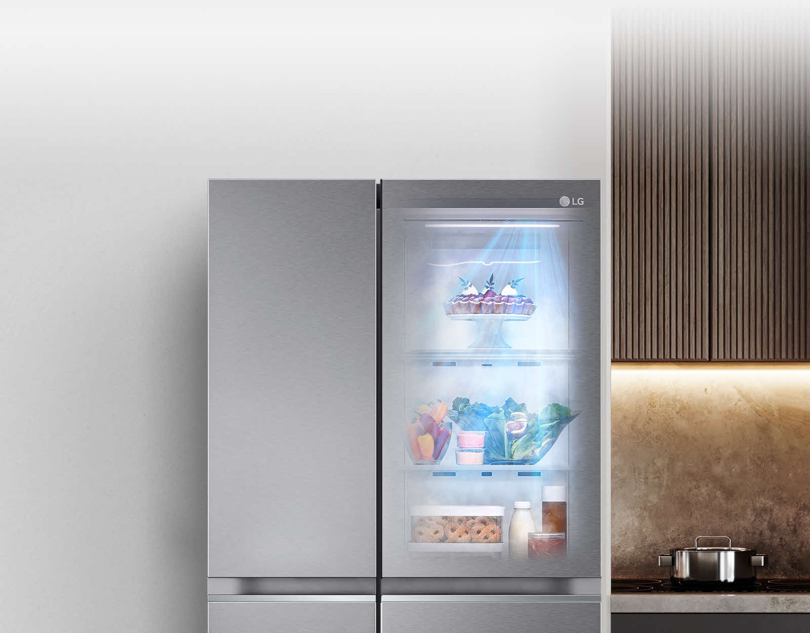 للحفاظ على الطعام طازجًا بشكل متساوٍ وبسرعة أعلى